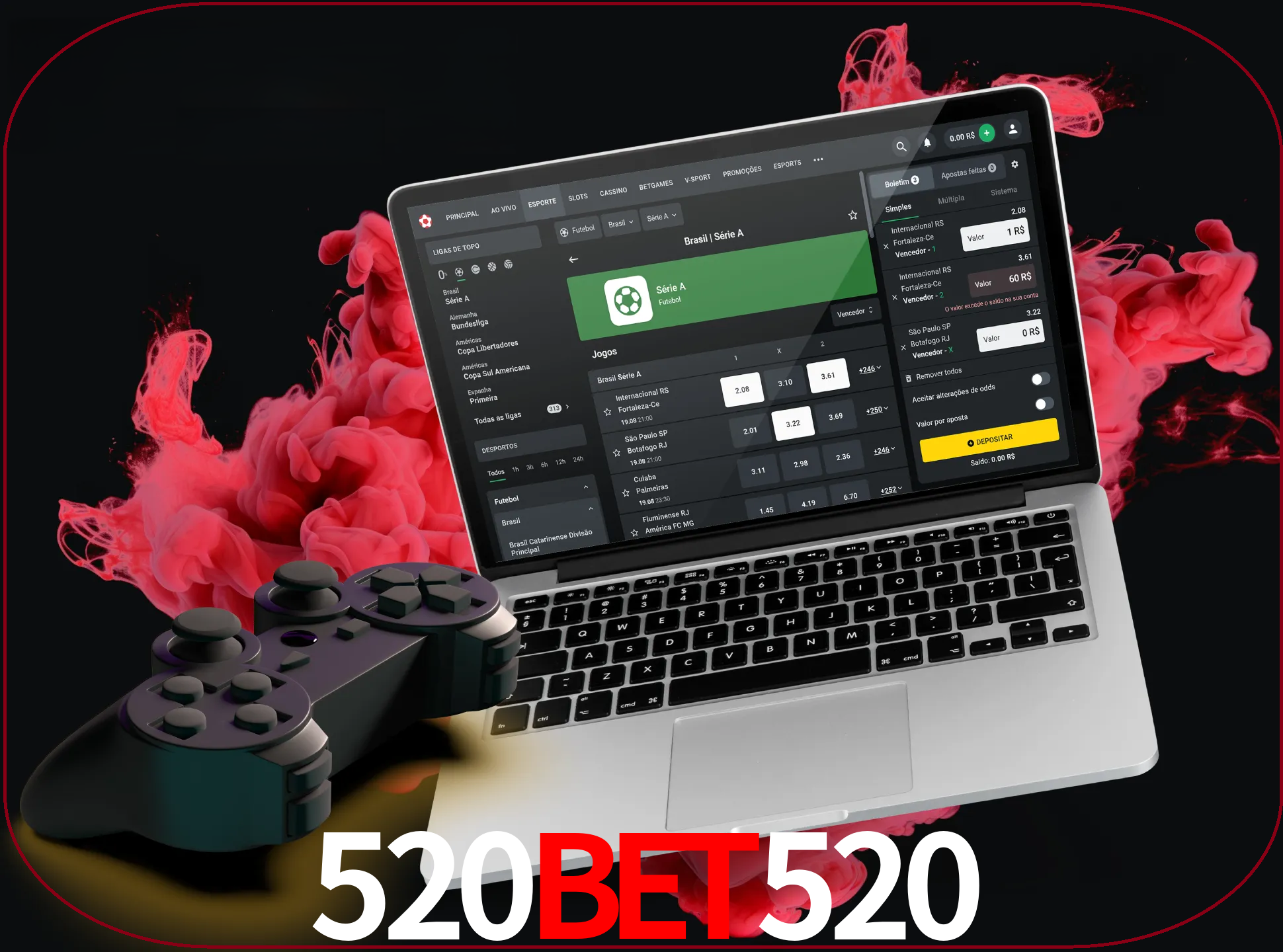 Visite a secção especial de jogos de vídeo em 520BET520 para descobrir em que jogos pode apostar e ganhar muito dinheiro.